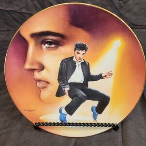 Blue Suede Shoes Plate.